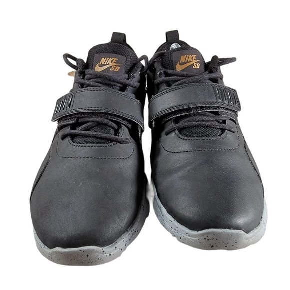 Nike SB Trainerendor L QS Black/Gold Mens 10 - Picture 4 of 9